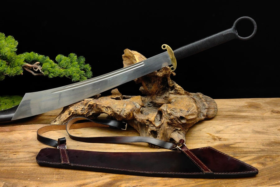 【汉械制式大刀】Han Arsenal Pattern Heavy Dadao – Hand-Forged 60Si2Mn Steel