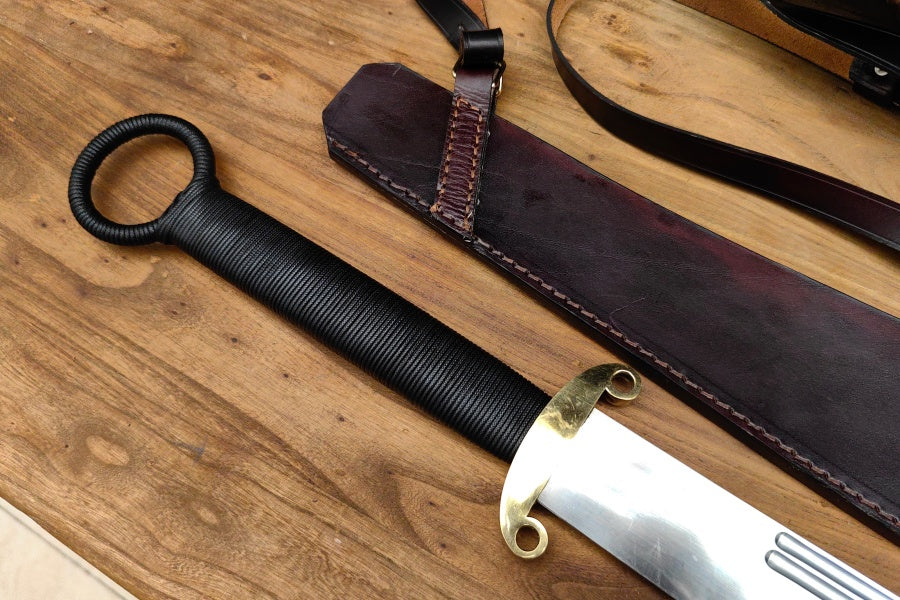 【汉械制式大刀】Han Arsenal Pattern Heavy Dadao – Hand-Forged 60Si2Mn Steel