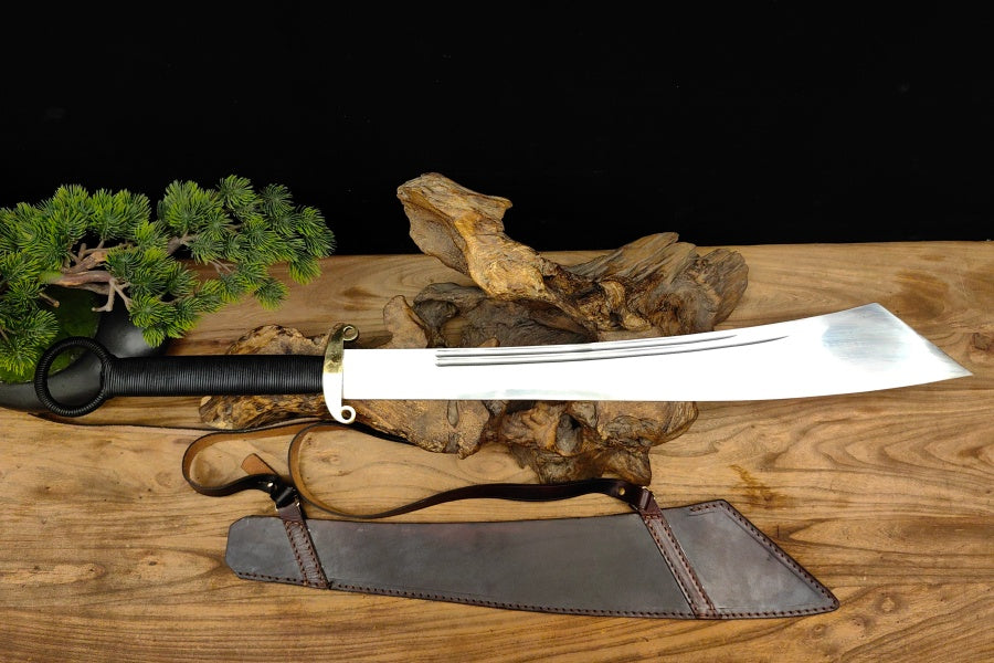 【汉械制式大刀】Han Arsenal Pattern Heavy Dadao – Hand-Forged 60Si2Mn Steel