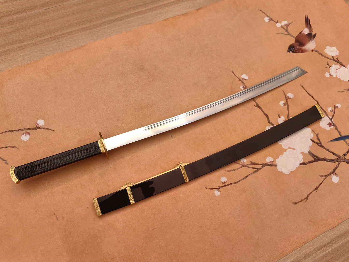 Two-Handed Yanchi Dao (Modern PVC Construction)