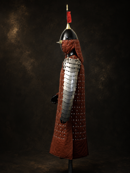 Ming Dynasty Front-Opening Cloth-Faced Armor Set