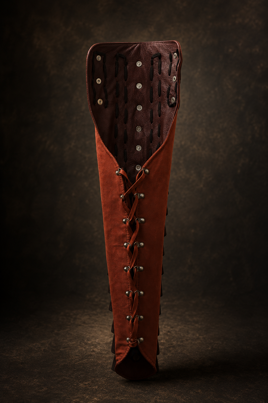 Ming Dynasty Front-Opening Cloth-Faced Armor Set