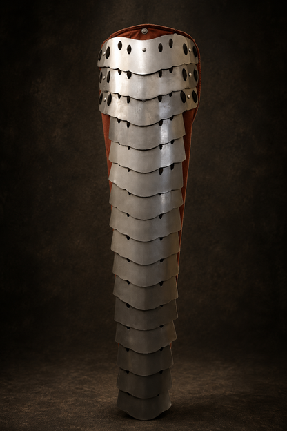 Ming Dynasty Front-Opening Cloth-Faced Armor Set
