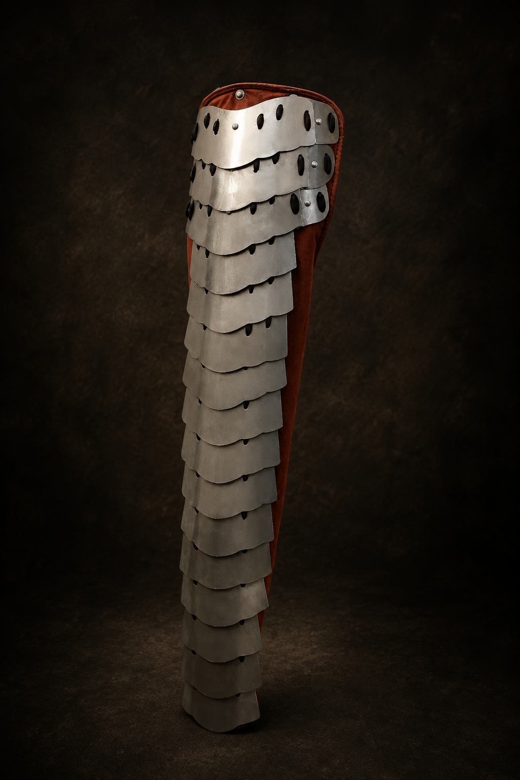 Ming Dynasty Front-Opening Cloth-Faced Armor Set