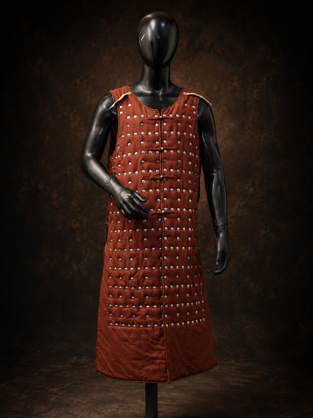 Ming Dynasty Front-Opening Cloth-Faced Armor Set
