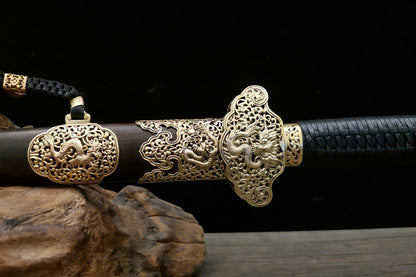 【S7游龙长剑】S7 “Soaring Dragon” Long Jian – High-Performance Tool Steel Sword