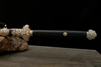 【S7游龙长剑】S7 “Soaring Dragon” Long Jian – High-Performance Tool Steel Sword