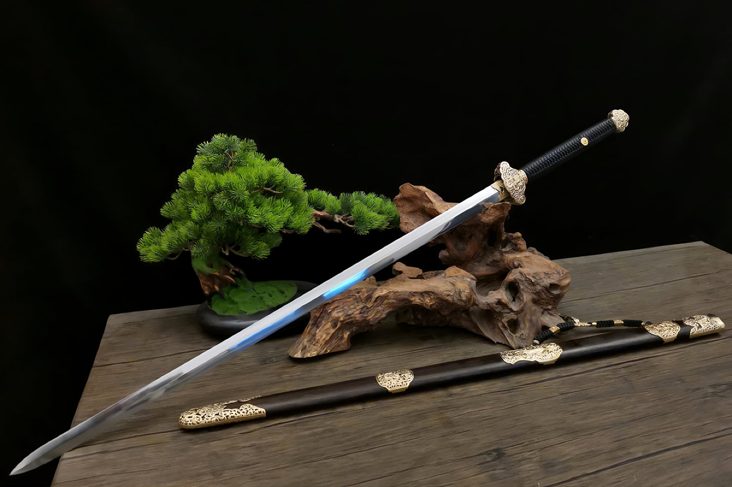 【S7游龙长剑】S7 “Soaring Dragon” Long Jian – High-Performance Tool Steel Sword