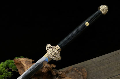 【S7游龙长剑】S7 “Soaring Dragon” Long Jian – High-Performance Tool Steel Sword