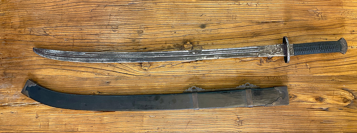 Qing Conquest Period Yanmaodao (Goose Quill Saber)