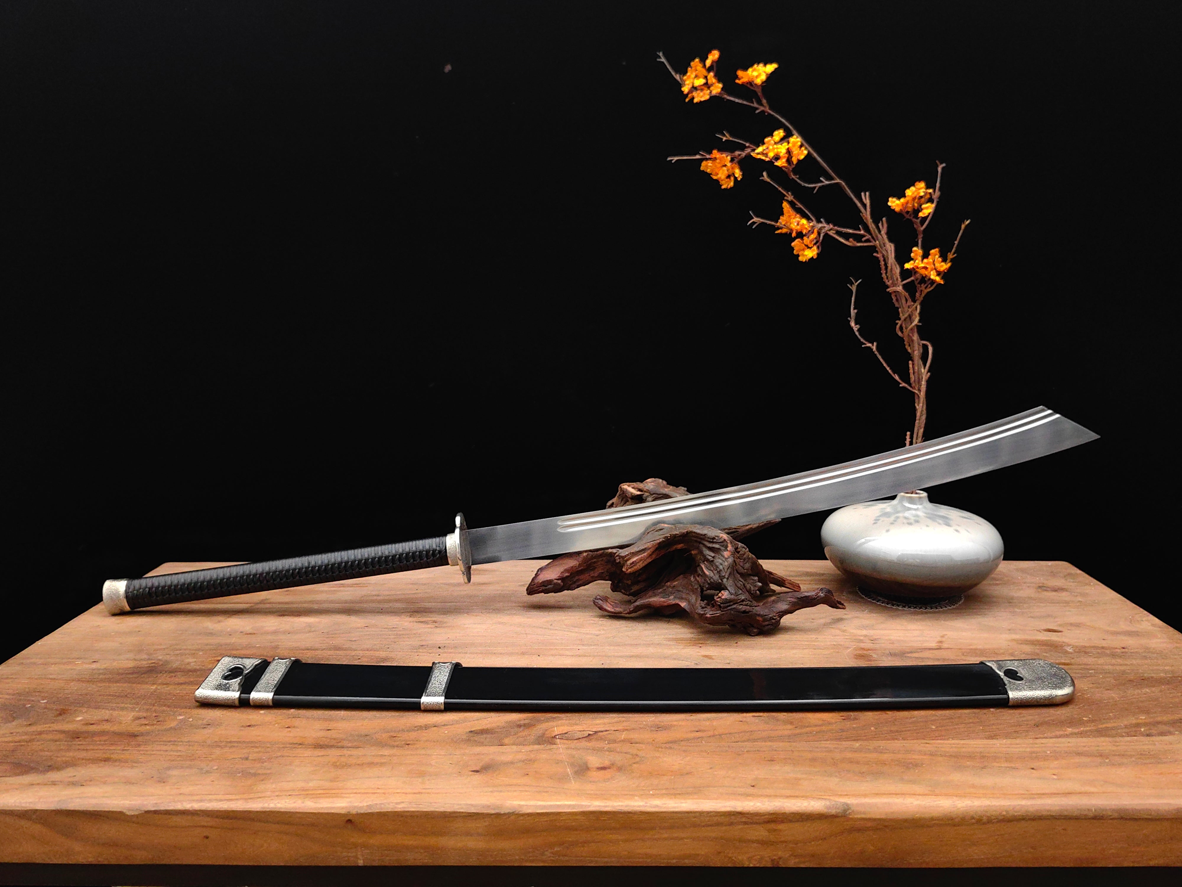 ZhanMaDao 【斩马刀】 – Hand-Forged 65Mn Horse-Cleaving Saber