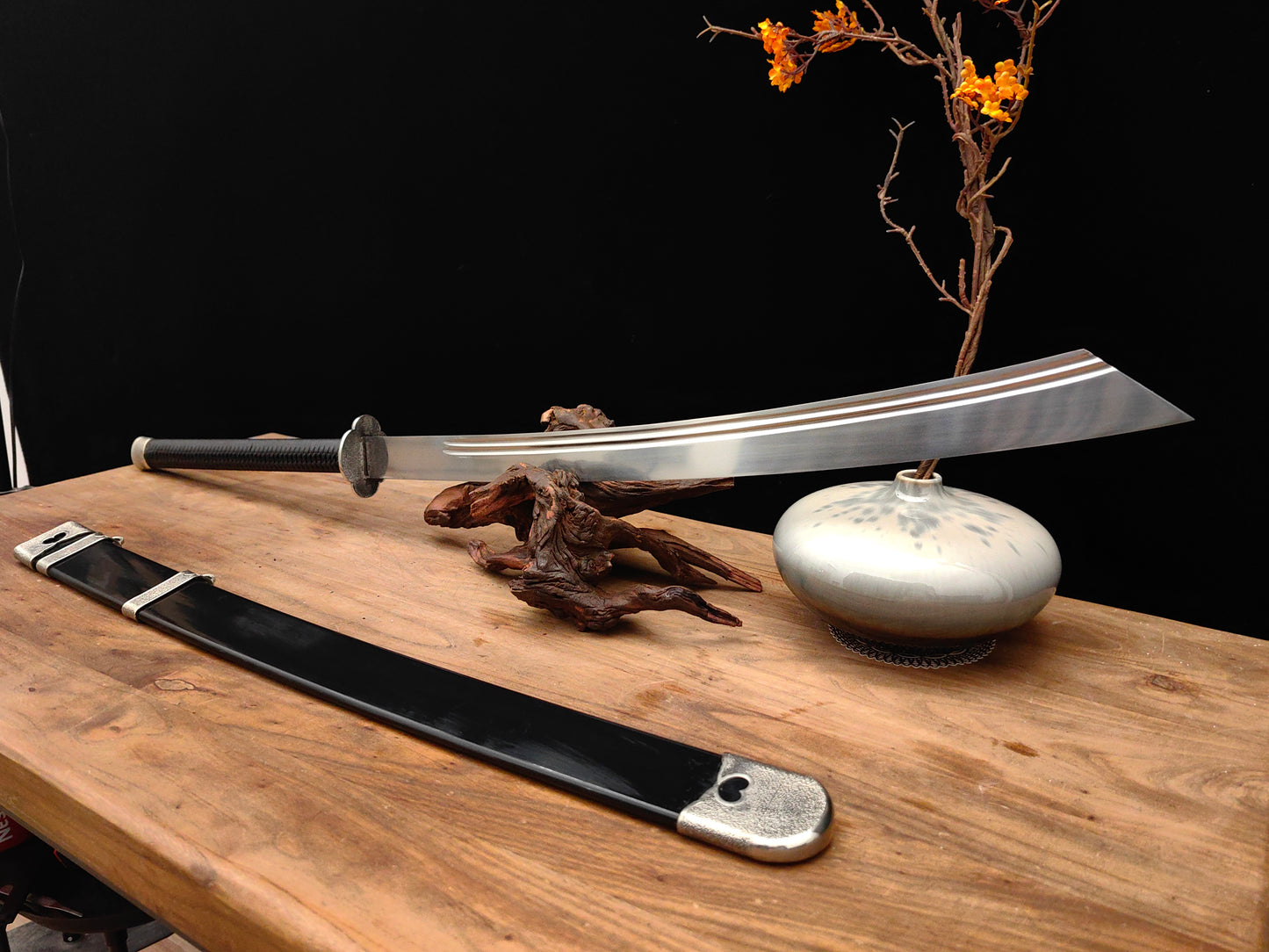 ZhanMaDao 【斩马刀】 – Hand-Forged 65Mn Horse-Cleaving Saber