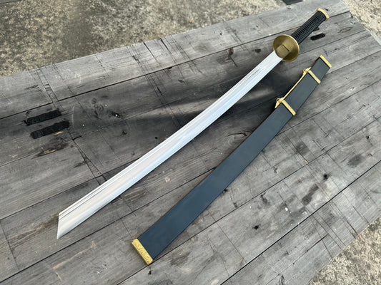 Two-Handed Yanchi Dao (Modern PVC Construction)